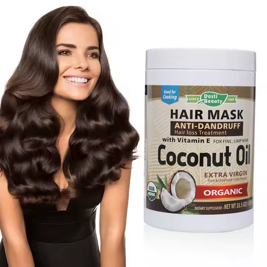 High Quality Vitamin E Anti Hair Loss Treatment Organic Hair Mask Coconut Oil Hair Mask