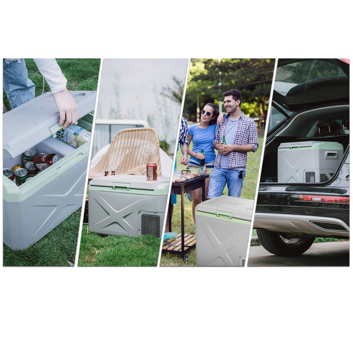Alpicool Portable Fridge 12 Volt Car Refrigerator 30L/40L/50L Freezer for Fishing, Camping, RV, Truck, Boat-12/24V DC