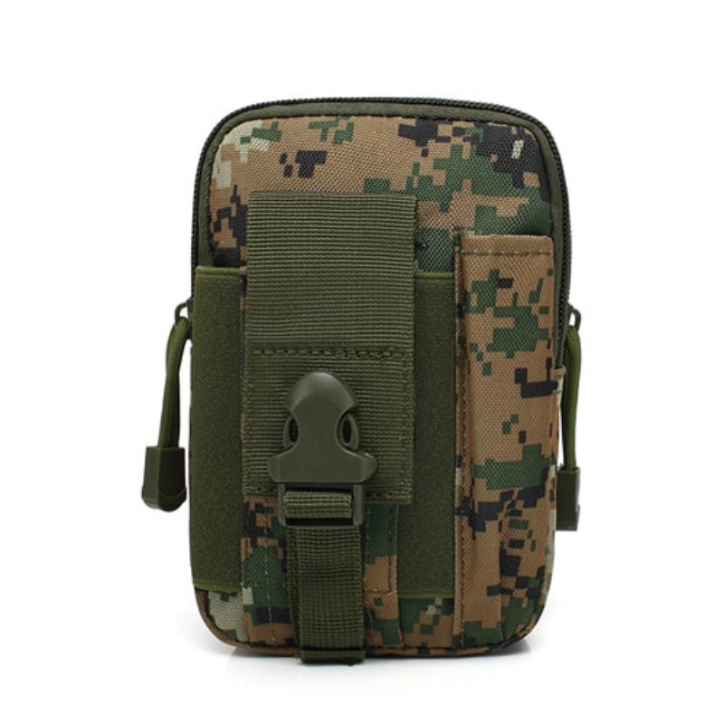 Outdoor Tactical Utility Bag Military Hip Waist Belt Compact Bag MOLLE Pouch