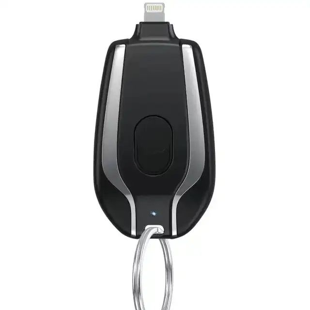 Mini Portable Keychain Mobile Phone Emergency Power Bank Type C - iPhone