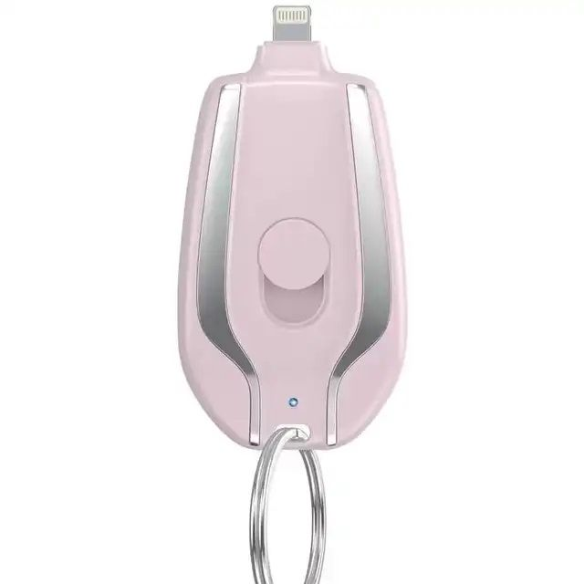 Mini Portable Keychain Mobile Phone Emergency Power Bank Type C - iPhone