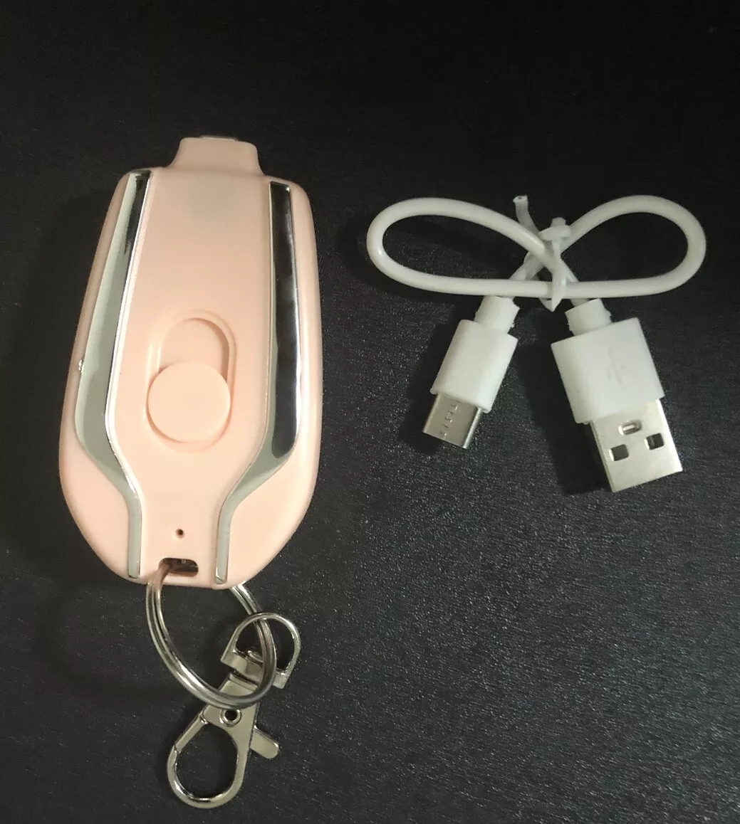 Mini Portable Keychain Mobile Phone Emergency Power Bank Type C - iPhone