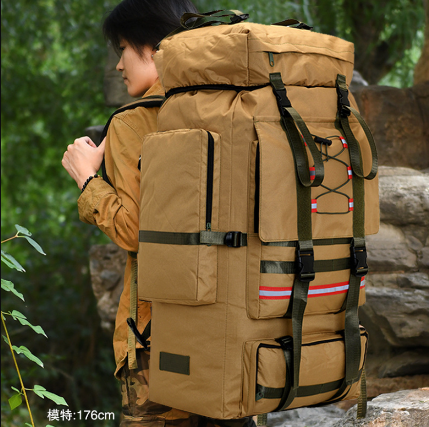 130L extra large waterproof outdoor backpack