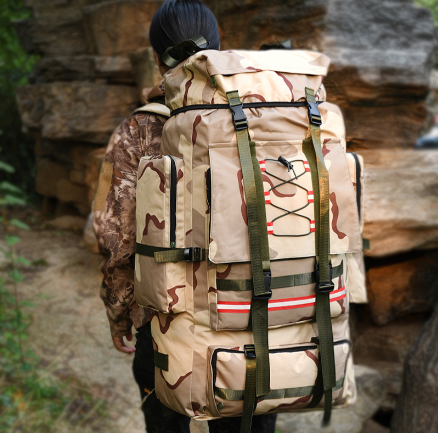 130L extra large waterproof outdoor backpack
