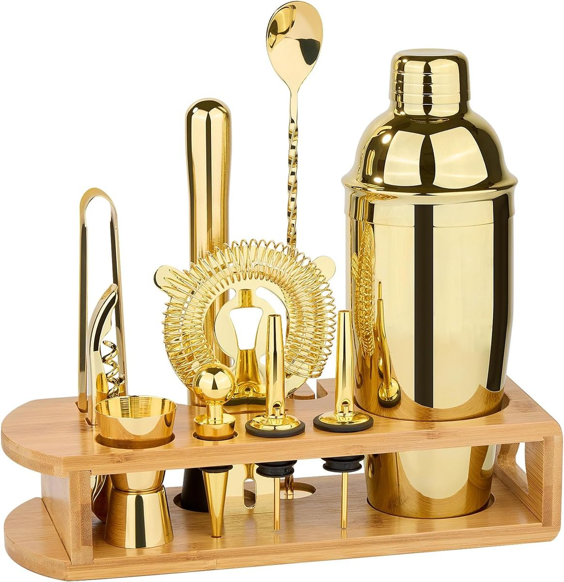 12-Piece Cocktail Shaker Set Bartender Kit
