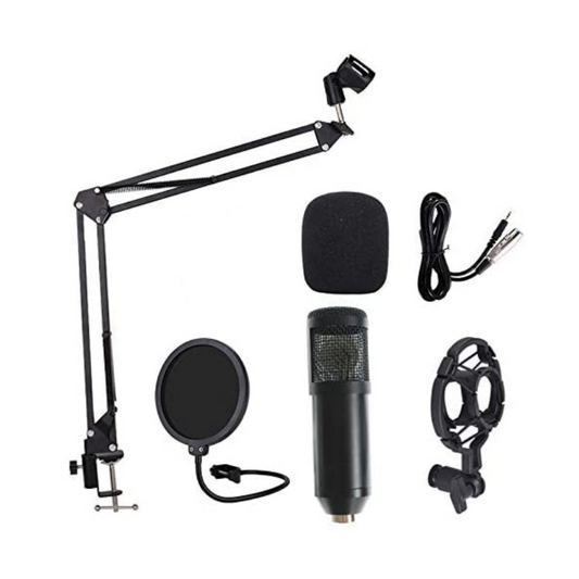Studio Recording Condenser Microphone Kit for Network Broadcasting BM8W