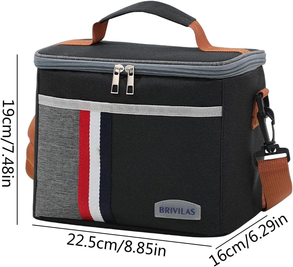 Insulated Lunch Bags with Shoulder Straps