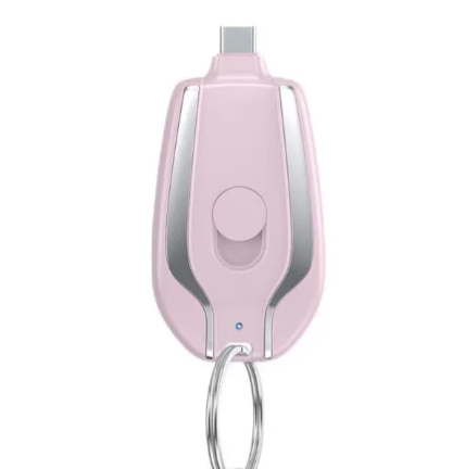Mini Portable Keychain Mobile Phone Emergency Power Bank Type C - iPhone