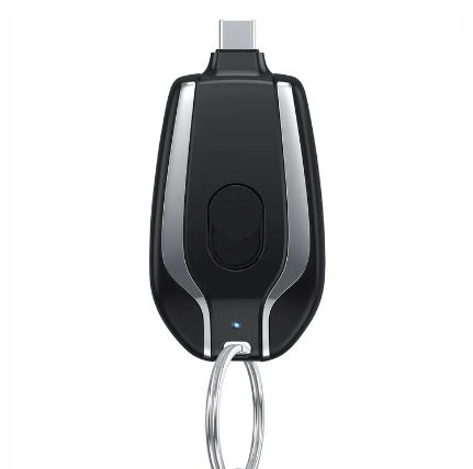 Mini Portable Keychain Mobile Phone Emergency Power Bank Type C - iPhone