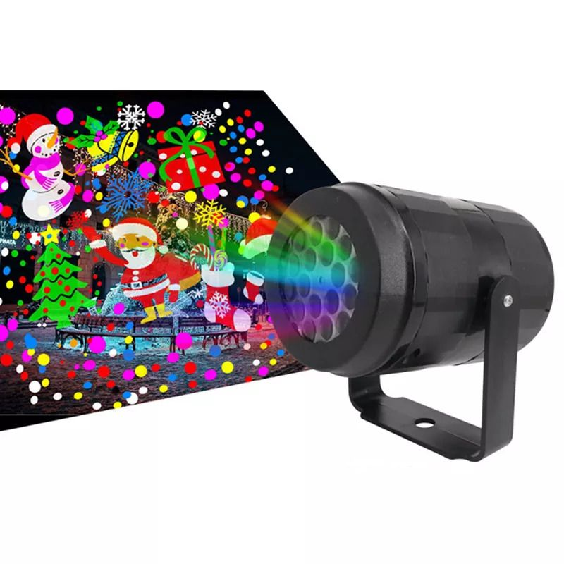 16 Patterns Christmas Projection LED Light-MRUL