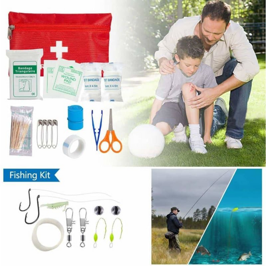 54-in-1 Outdoor Tactical Camping Multi-Functional Survival Kit