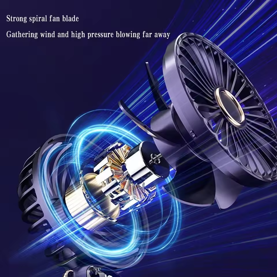 Portable Electric Fan Home Air Conditioner Mini Rechargeable Cooler Handheld Usb Conditioning