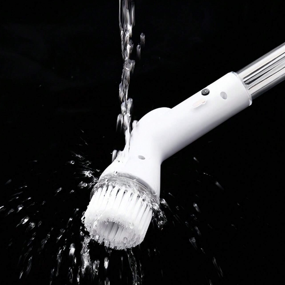 Multifunctional Rechargeable Cleaning Spin Scrubber - With 5 Heads