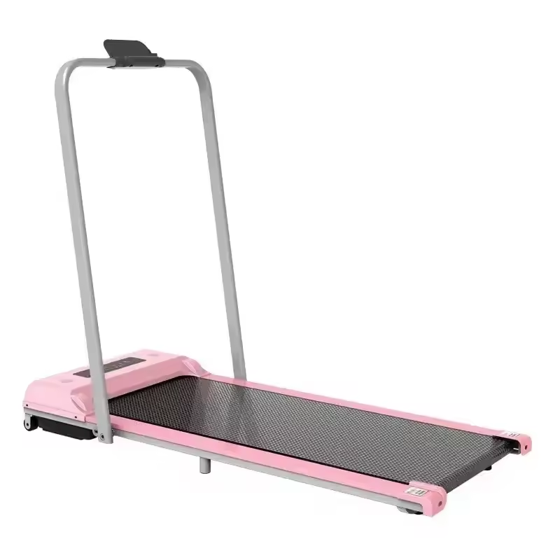 A fully upgraded treadmill with dual remote controls and app mode, and armrests for tablets, perfect for home use
