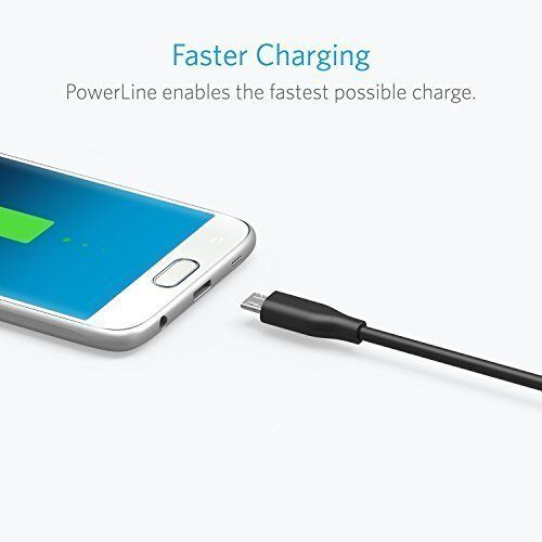 ANKER PowerLine Micro USB cable Ready charging high -speed data transfer