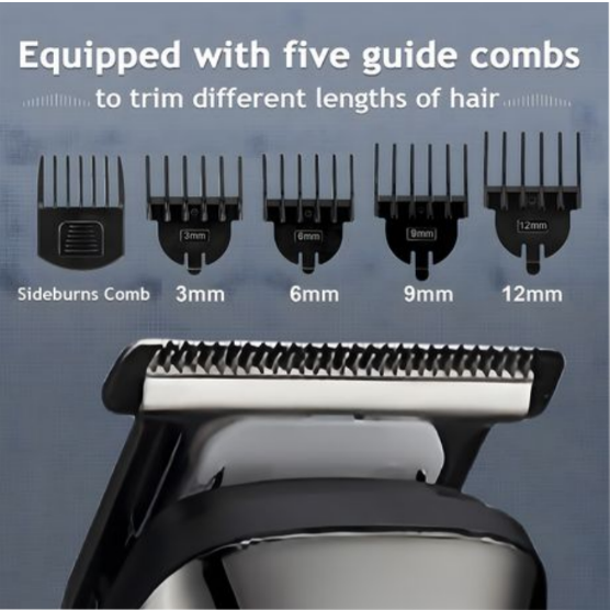 Hair Clipper Beard Trimmer 6 in 1 Grooming Set