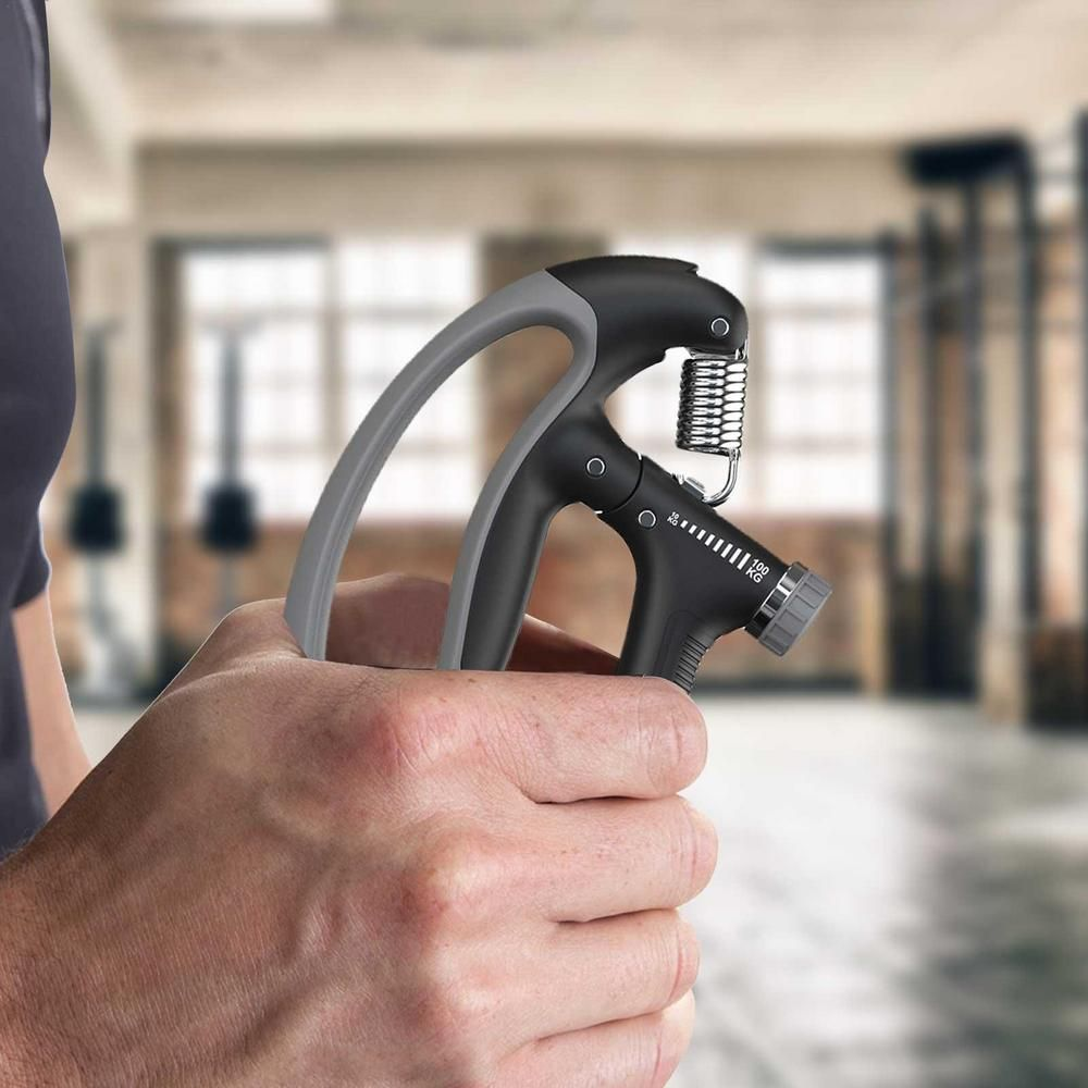 10-100Kg Adjustable Gripper Fitness Hand Exerciser Finger Strengthener