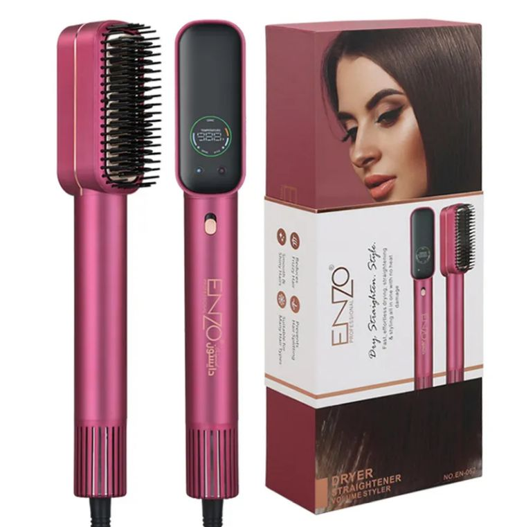 Enzo EN-052 Hair Straightening Brush