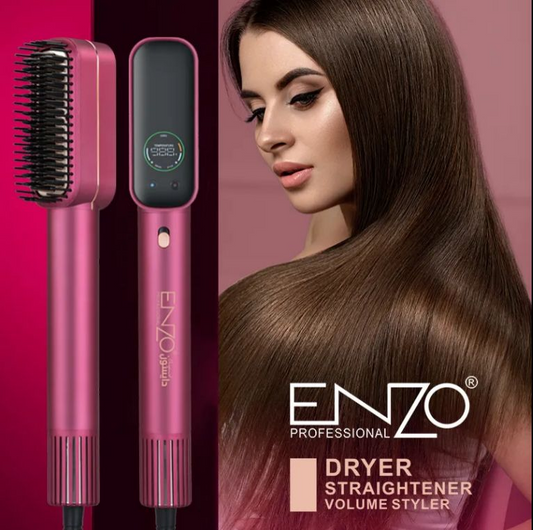 Enzo EN-052 Hair Straightening Brush