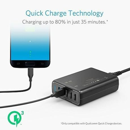 Anker Quick Charge 5-Port USB Wall Charger-40W