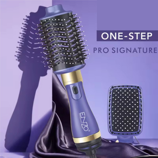 Enzo - Interchangeable Head Blow-Dryer/Volumiser Brush