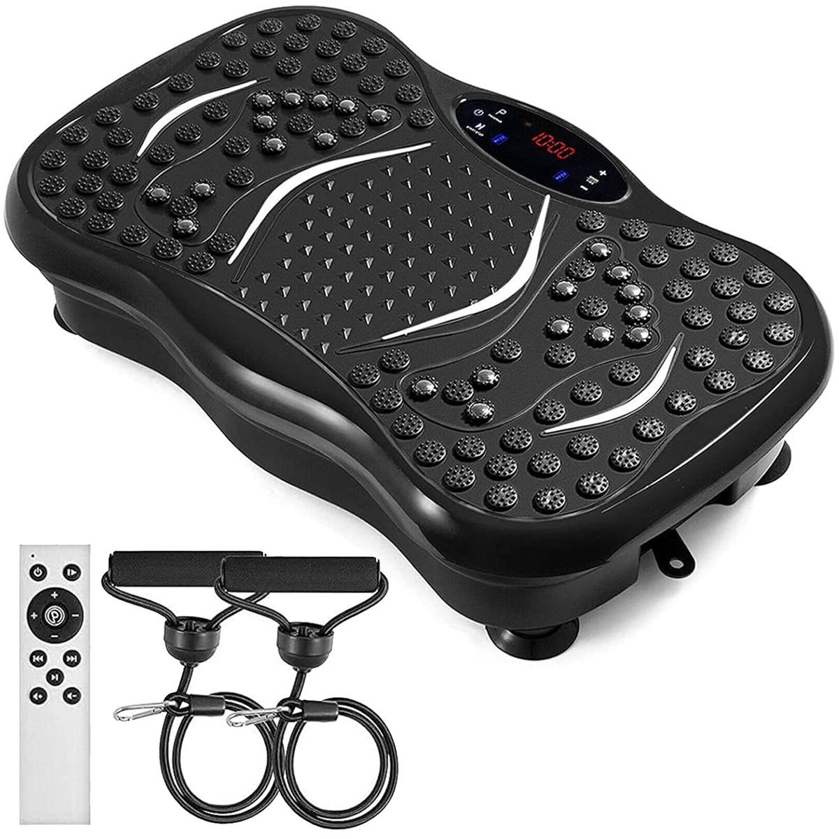 Sportino Vibration Plate Exercise Machine Whole Body Workout Fitness Home Training