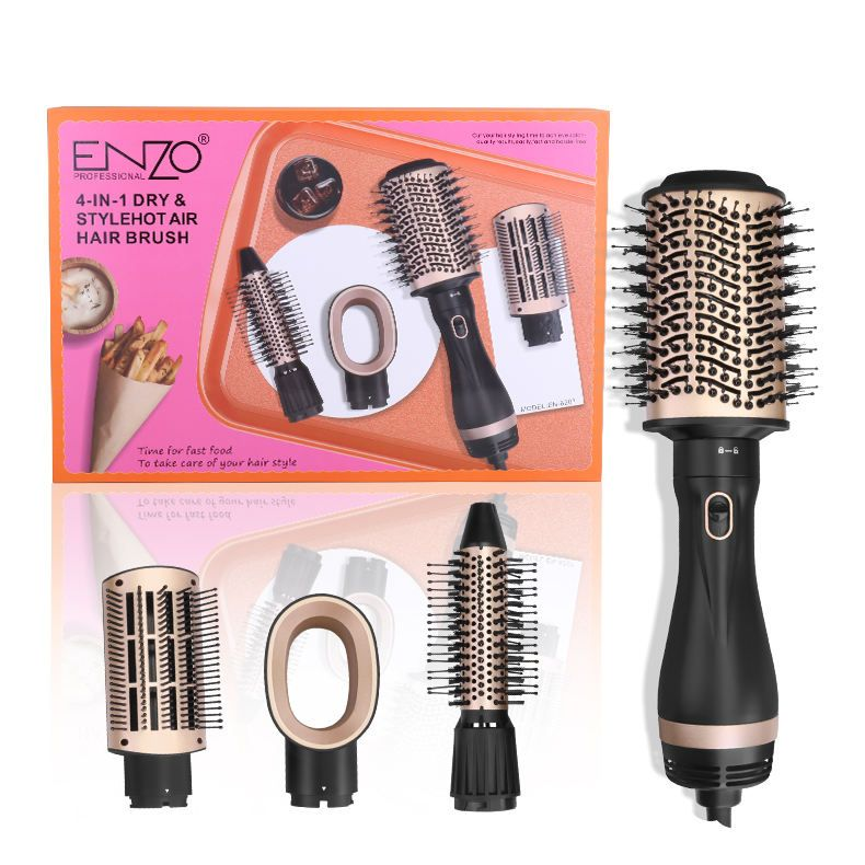 Enzo- 4 -in-1 Hot Air Volumiser Styler Brush