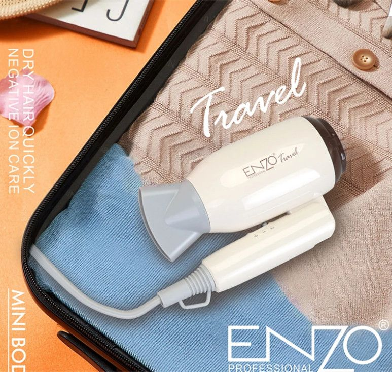 Enzo Electric Family Mini Travel Hair Dryer.
