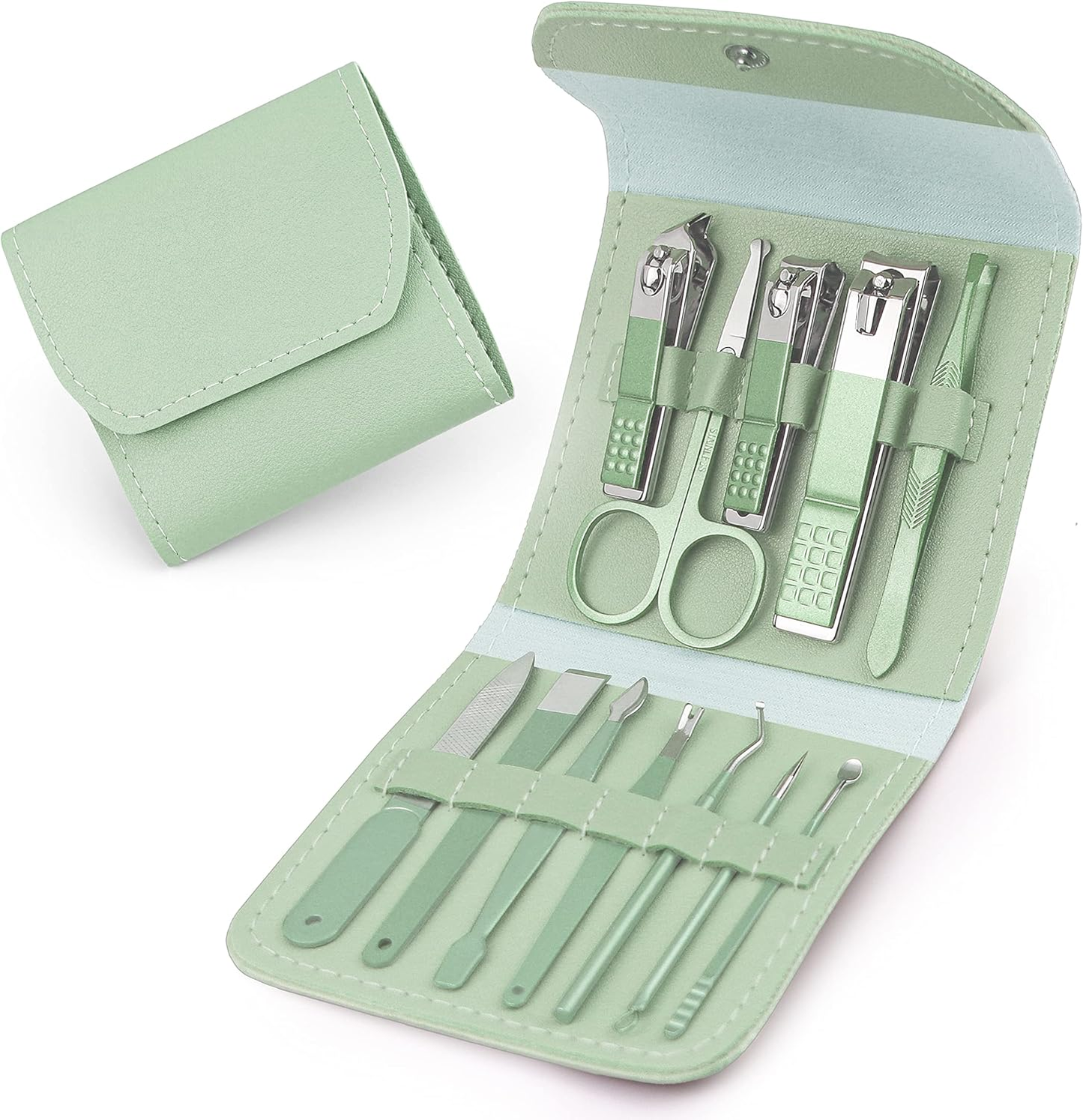 Manicure set nail clipper set pedicure set manicure set professional manicure set 12 in 1 for toenails fingernails