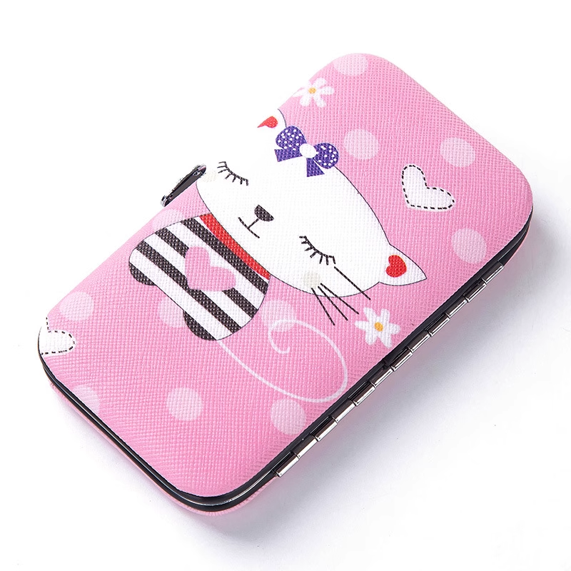 Nail Clipper Set 7 Pieces Nail Clipper Set Portable Travel Stainless Steel Pedicure Scissors Tweezers Manicure Set Set Nail Art Tools Nail Tools