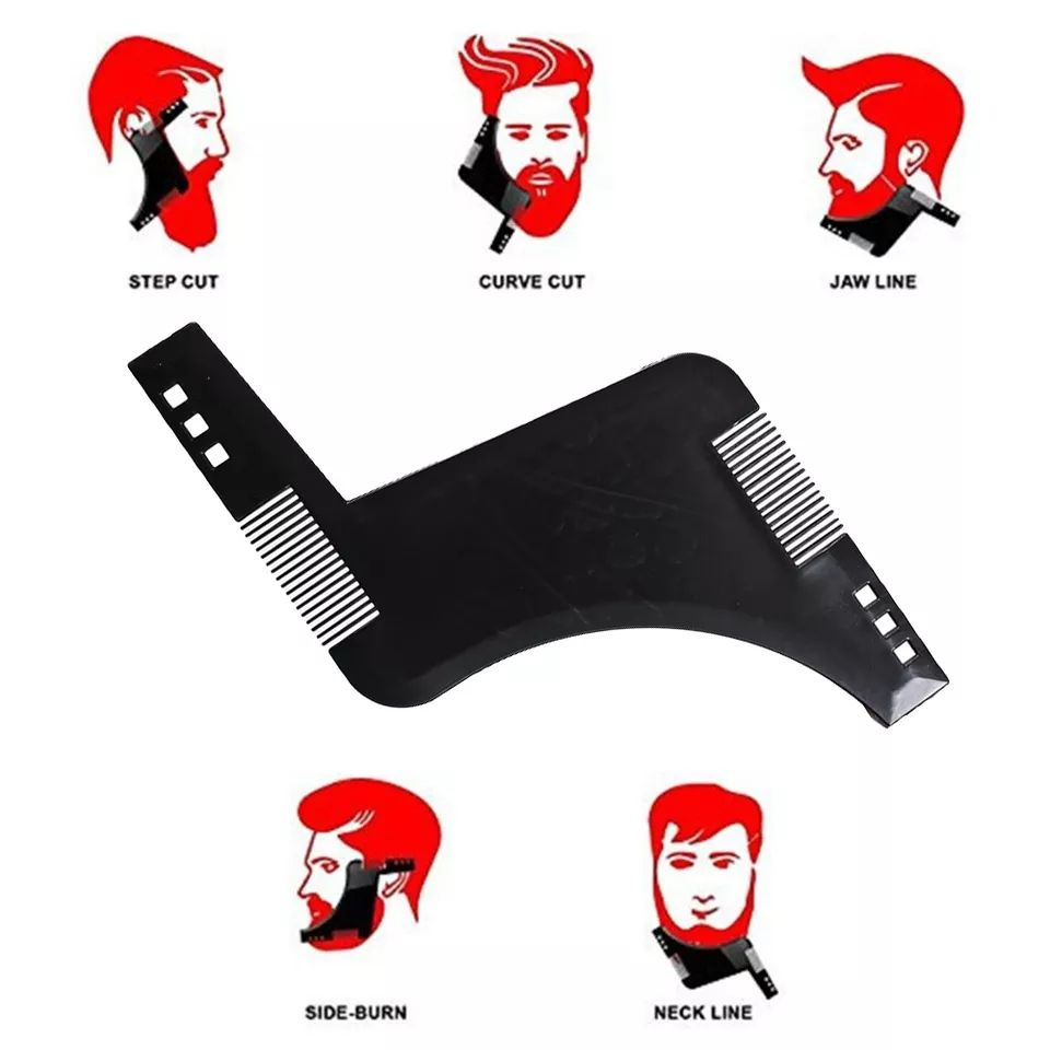 Men's Beard Care Kit with Shaping Brush and Derma Roller