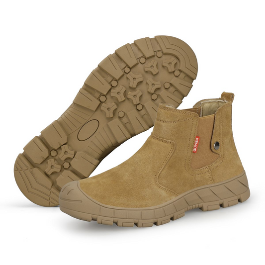GUYISA safety shoes and boots are anti-smash, anti-puncture, durable and fashionable
