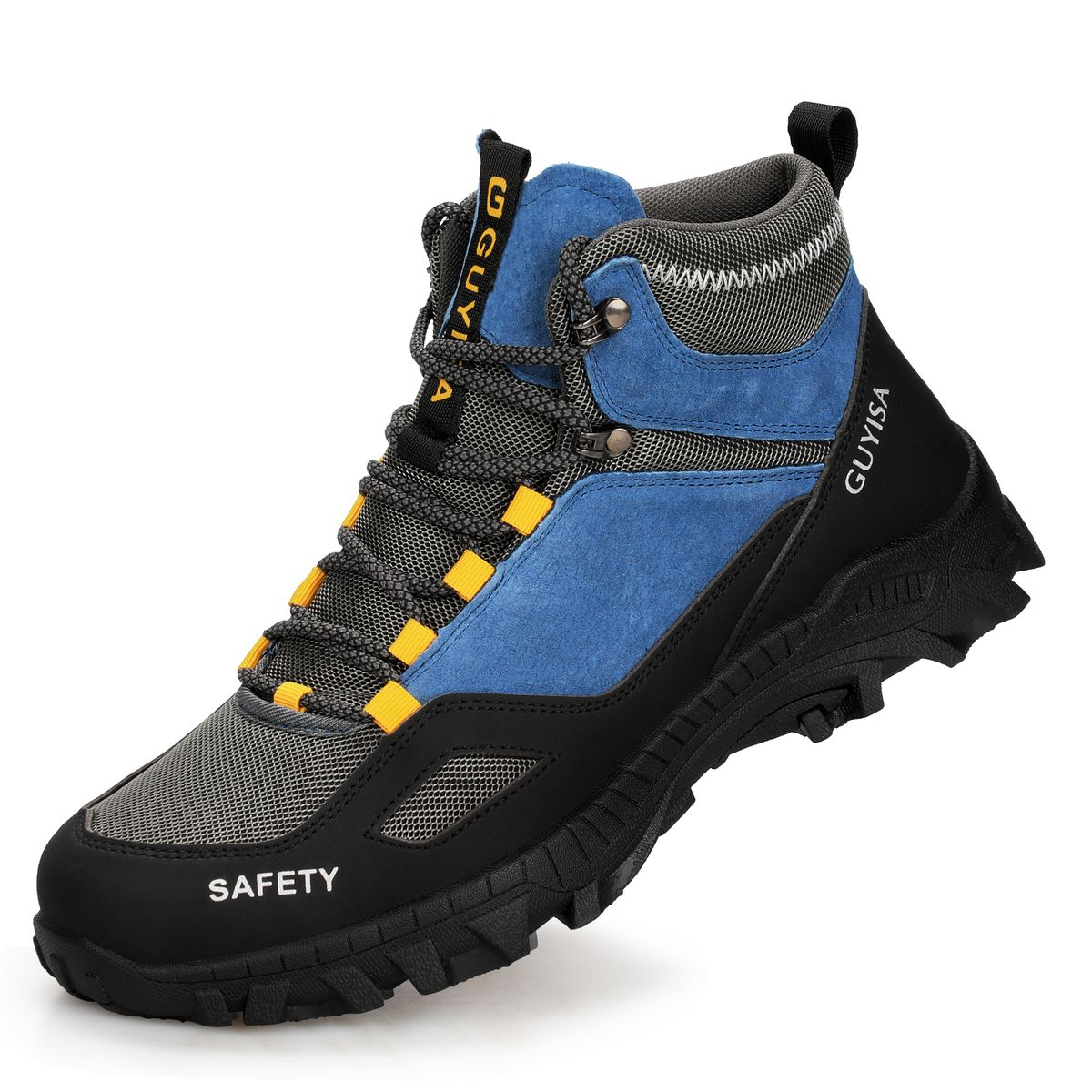 GUYISA Retro Safety Boots - Suitable for Hiking, Outdoor, Daily, Leisure, Four Seasons