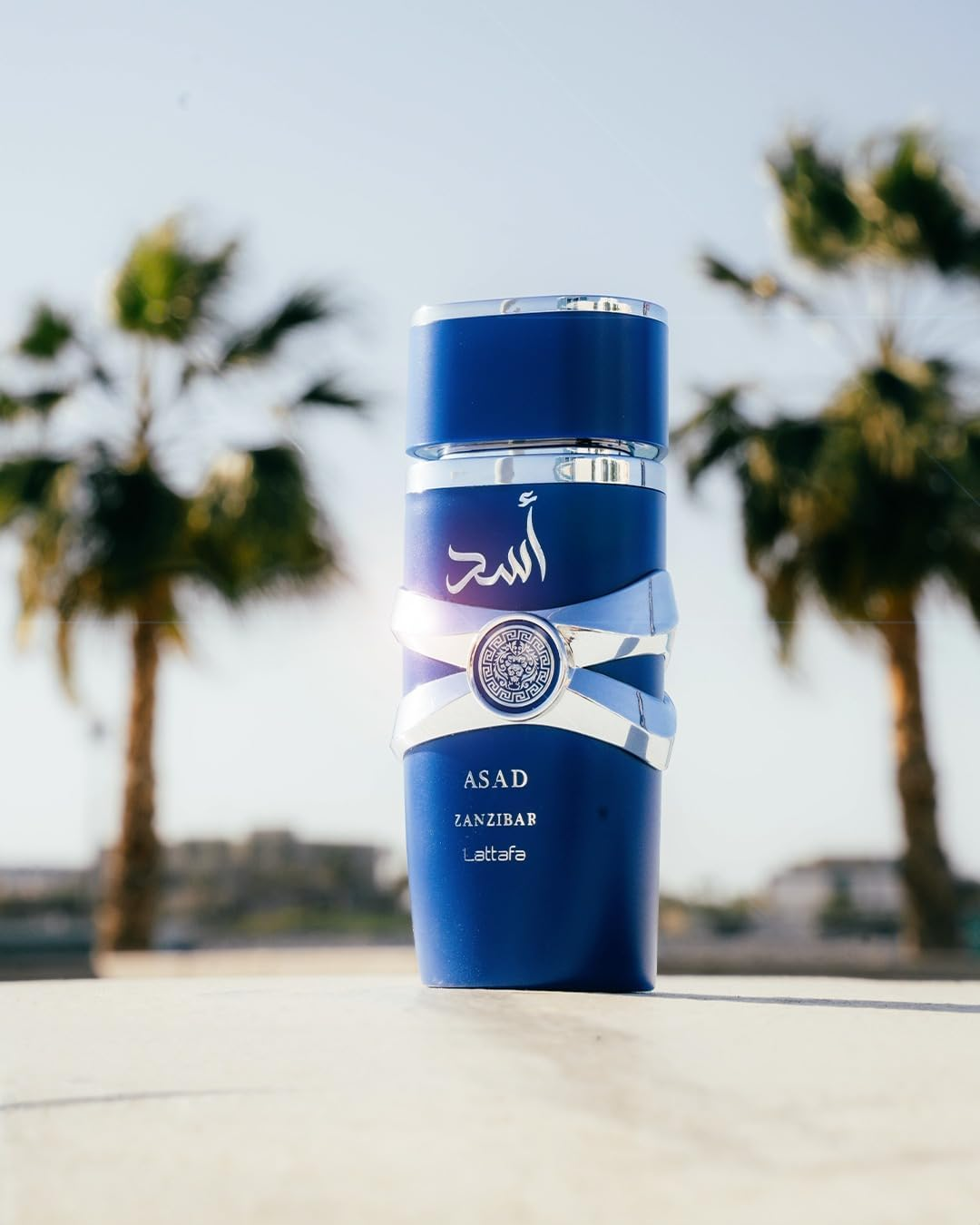 Lattafa Asad - Fresh Spicy Vanilla Coconut - Long Lasting Eau de Parfum for Men, 3.40 oz / 100 ml