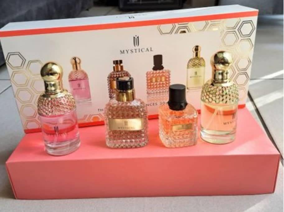 Mysterious Perfume Set 4x30ml Eau de Parfum Collection The Essentials for a Charming Goddess