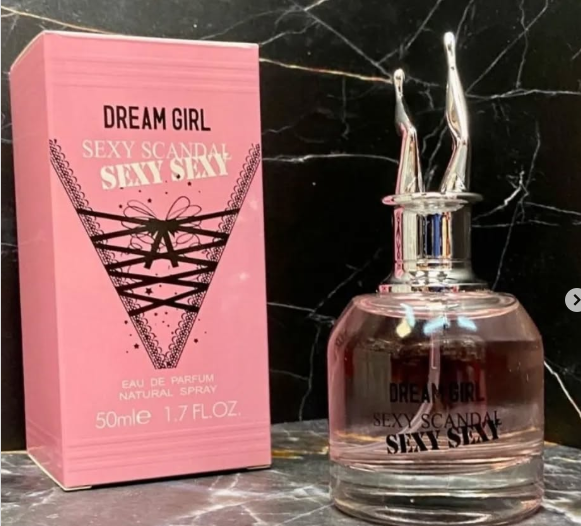 Dream Girl Eau de Parfum Spray, Women's Fragrance, Portable Perfume mls 50, 2 in 1