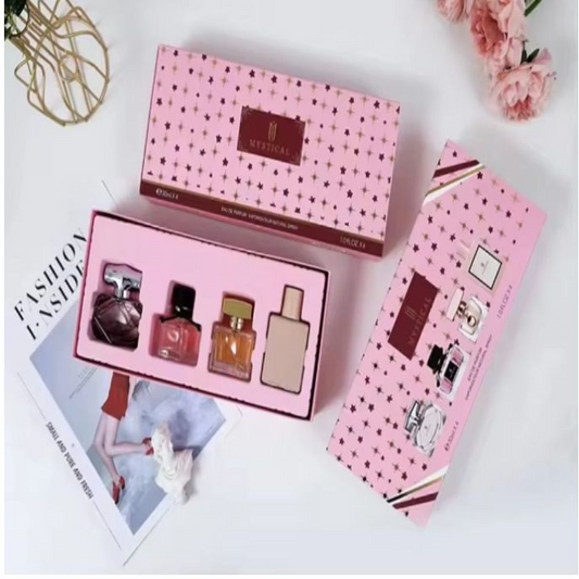 Mystic Pink Women's Fragrance Gift Set - 30ml x 4pcs