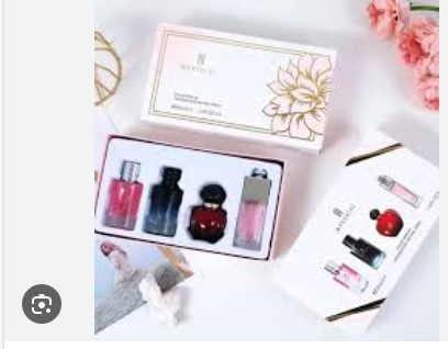 Women's gift box perfume set Charming fresh perfume long-lasting fresh perfume set gift box