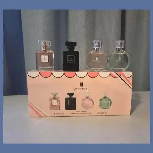 Mystical Peach & Pink Gift Fragrance Set 30ml x4