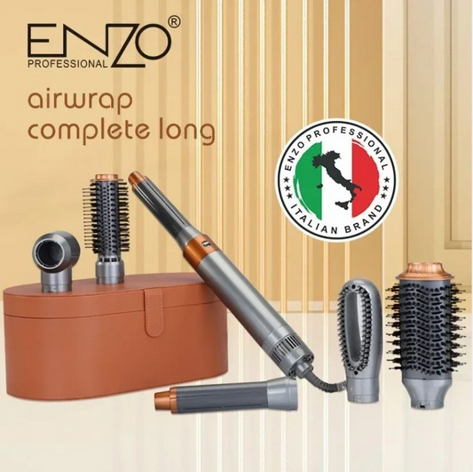 Enzo Professional multifunctional hair dryer brush 5 in 1 air curler 4133