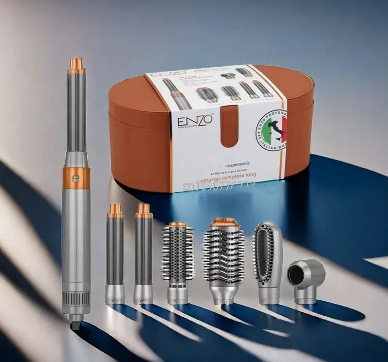 Enzo Professional multifunctional hair dryer brush 5 in 1 air curler 4133
