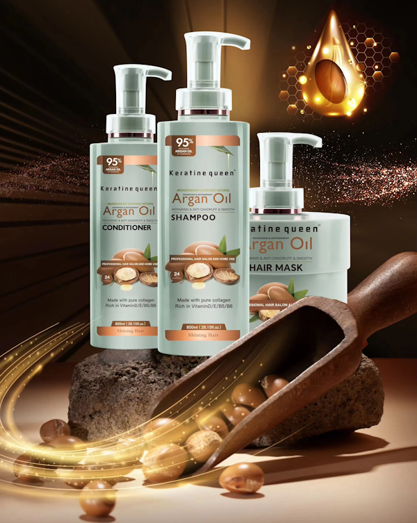 Keratin Argan Oil Shampoo 800ML