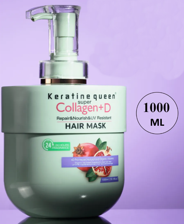 Pomegranate Collagen Organic Shampoo Set, 3 Pack
