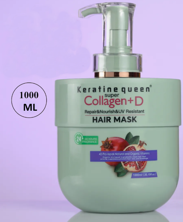 Keratin Queen Collagen + D Hair Mask 1000ML