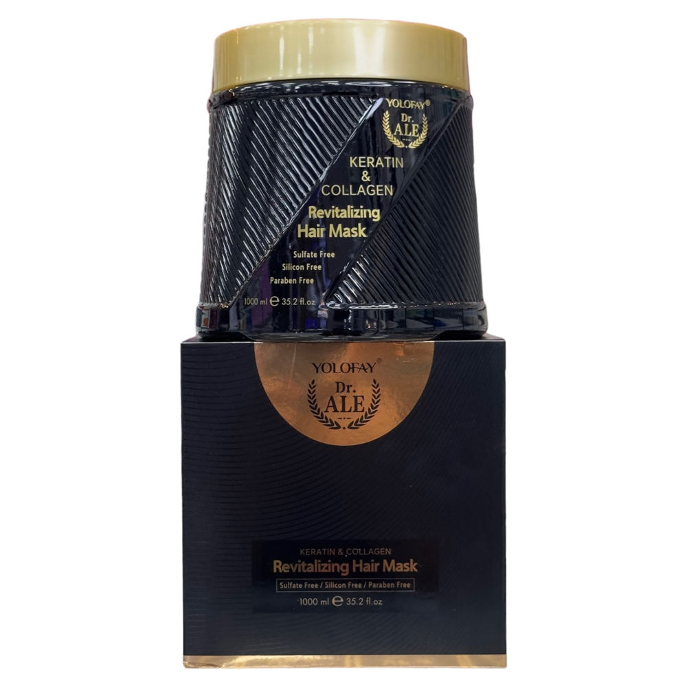 Regenerating Hair Mask with Keratin and Collagen, 1000 ml