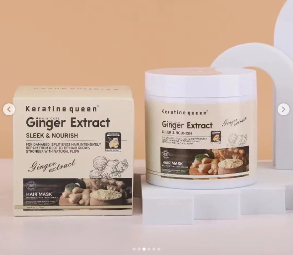 Ginger Nutritious Repairing Hair Treatment Mask, 800ml