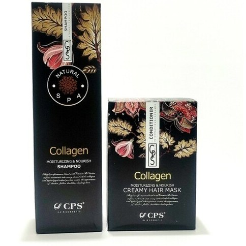 Collagen Moisturizing Nourishing Shampoo and Conditioner Set, 3 Bottles