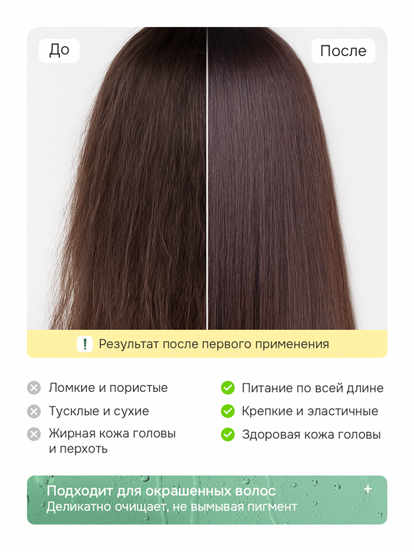 Sulfate-Free Shampoo with Jamaican Black Castor Oil for Hair Growth, 500ml