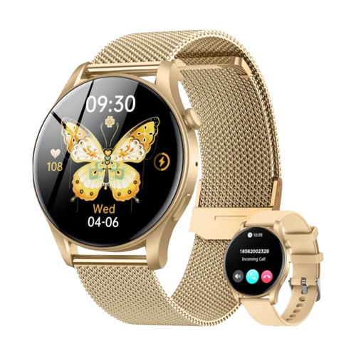 TOXIYA Smart Watch Android/iPhone Fitness AI Assistant Sport Tracker 100+ Sport Modes Fitness Tracker