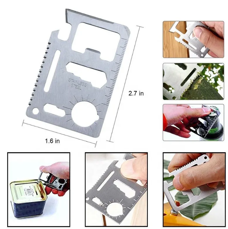16-in-1 Outdoor Tactical Survival Camping Multi-Functional Kit